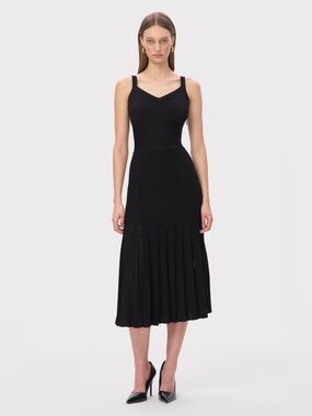Herve Leger Paris The Rosa Dress Black